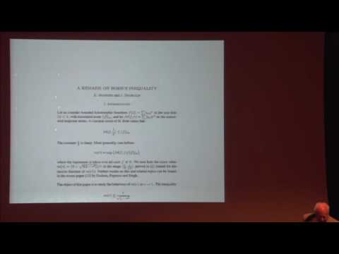 Working with Bourgain - Enrico Bombieri