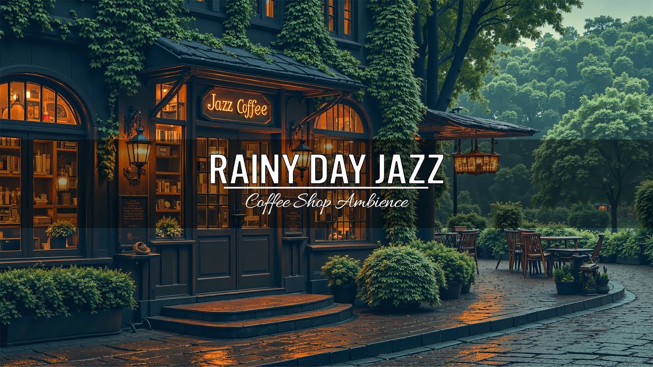 Rainy Day Jazz | Relaxing Jazz Instrumental Music For Relax, Study, Work