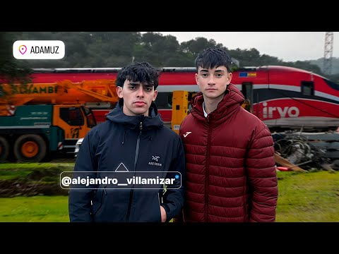 I returned to the site of the train accident with Alejandro Villamizar