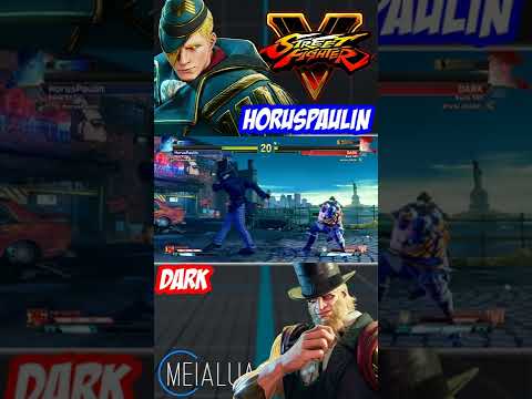 SFV CE - HorusPaulin(ED) VS DARK(G) 🌘 MeiaLua 🌘