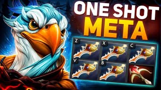 x3 Divine Rapiers +100% Crit One Shot AOE Meta KEZ🔥🔥🔥32 Kills  | Dota 2 Gameplay