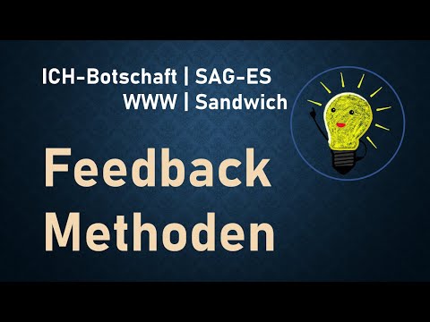 Providing feedback - feedback methods