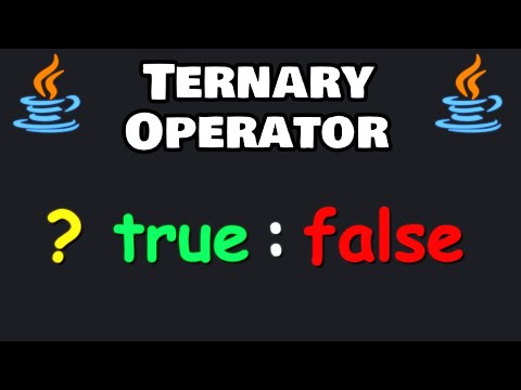 Java Question Mark Operator