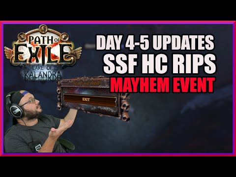 [POE 3.19] MAYHEM HIGHLIGHTS AND RIPS - Lake of Kalandra Mayhem Event