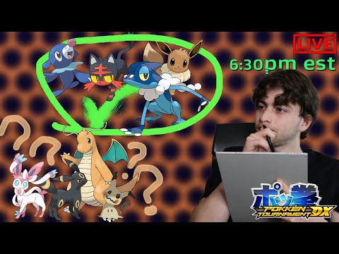 [ES/EN] Testing out some new support sets! | PokkenTournamentDX!