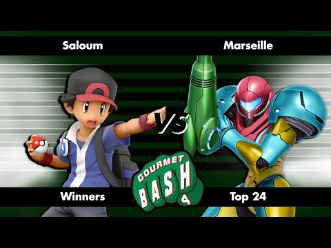 Saloum (Pokemon Trainer) vs Marseille (Samus) - Gourmet Bash 4 - Ultimate Singles - Winners Top 24
