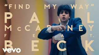 Kadr z teledysku Find My Way tekst piosenki Paul McCartney, Beck
