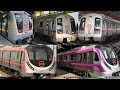 Delhi Metro Compilation The Most Busiest Lines