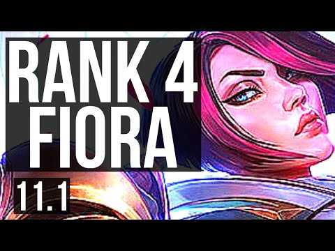 FIORA vs PANTHEON (TOP) (DEFEAT) | Rank 4 Fiora, 6 solo kills, Rank 13 | BR Challenger | v11.1