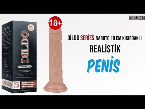 Dildo Series Naruto 18 Cm Kıkırdaklı Şekil alabilen Realistik Penis