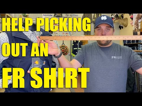 3 Keys To Picking Out A Great FR Shirt
