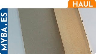 Tipos de lienzos y soportes para pintar. Lienzos normales, 3D o gruesos, tablex, tablas, cartón.