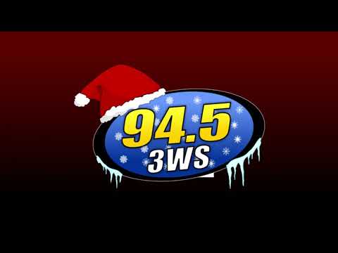 WWSW-FM Pittsburgh, PA "94.5 3WS" Legal ID (11/17/23)[Christmas Music]