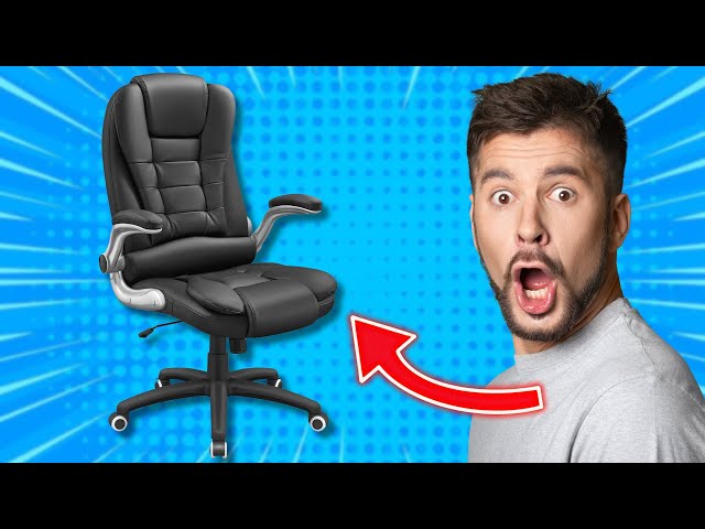 Vídeo relacionado con SONGMICS Silla de Oficina, Silla Gaming Ergonómica, con Reposapiés Telescópico, Respaldo Ajustable, Reposacabezas y Soporte Lumbar, Carga de 150 kg, Negro Tinta y Gris Paloma OBG073B03