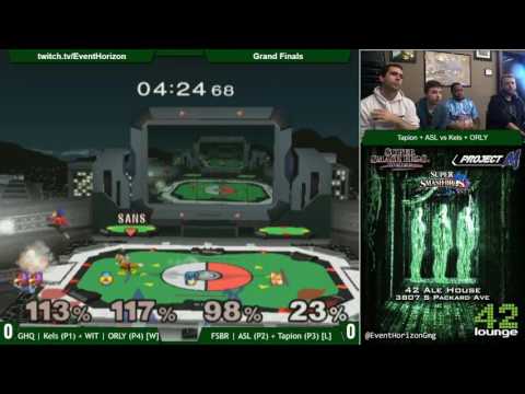 Construct 74 - GHQ | Kels + WIT | ORLY VS FSBR | ASL + Tapion - Melee Doubles GF