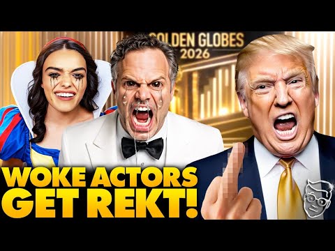 Trump White House DESTROYS Woke Marvel Actors CRYING at Hollywood Award Show Over ICE Deportations