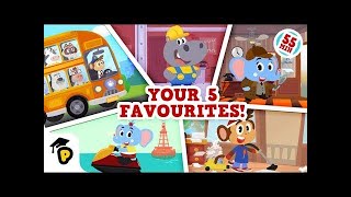 Top 5 FAVORITE videos | Dr. Panda TotoTime | Season 1 | Children Stories and Songs