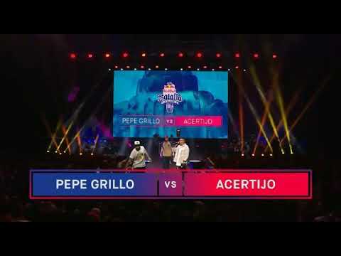 3° Instrumental 2*replica PEPE GRILLO VS ACERTIJO - Red Bull Final Nacional Chile 2018
