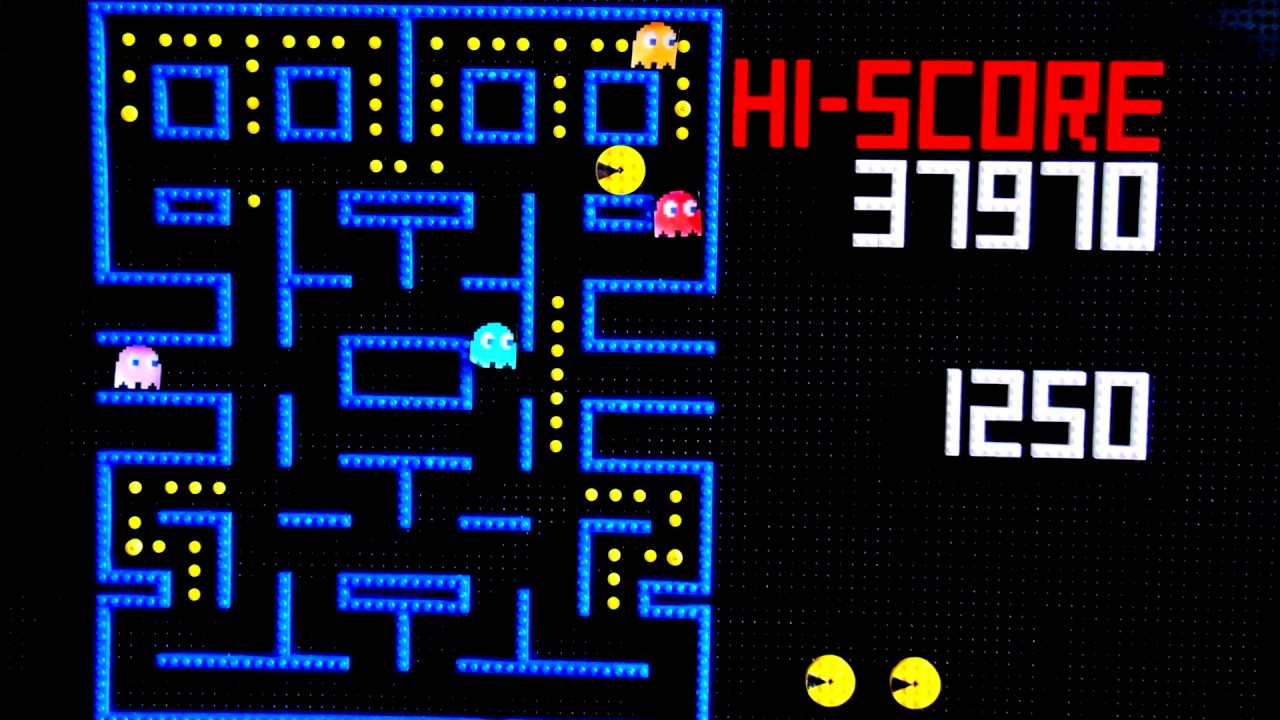 LEGO PAC-man Stop Motion     by NADALEGO  灘レゴ