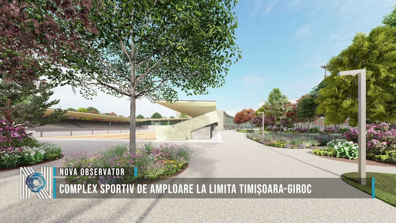 Complex sportiv de amploare la limita Timișoara-Giroc