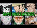 BLEACH Characters Japanese Dub Voice Actors in other Anime Part 2/2 I AniVoice Comparisons
