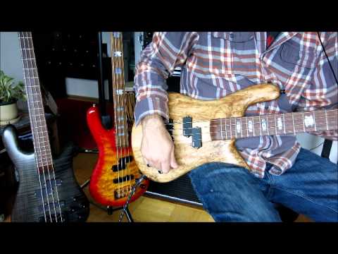 Spector Bass Pickup comparison EMG - P/J pickups
