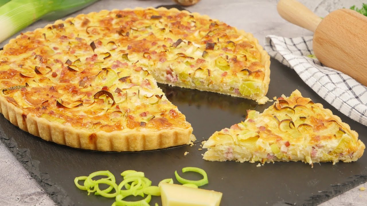 PORREE-QUICHE - Einfache Rezepte