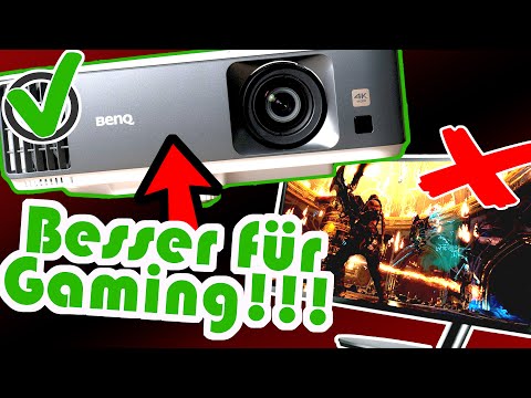 Besser als dein Gaming Monitor! BenQ TK700 4k Gaming Beamer Test