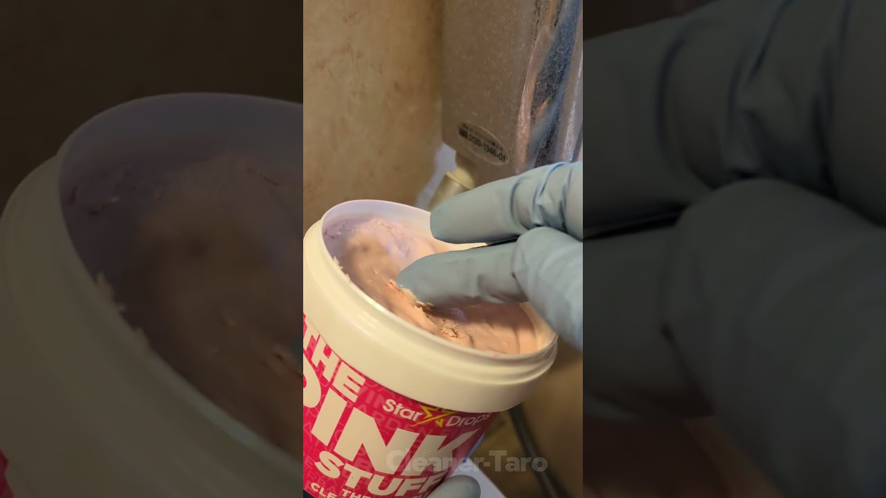 The pink stuff（海外で人気のクリームクレンザー）　#cleantok #clean#cleanser