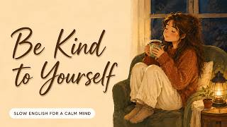 How to Be Kind to Yourself | Slow English Podcast for a Calm Mind