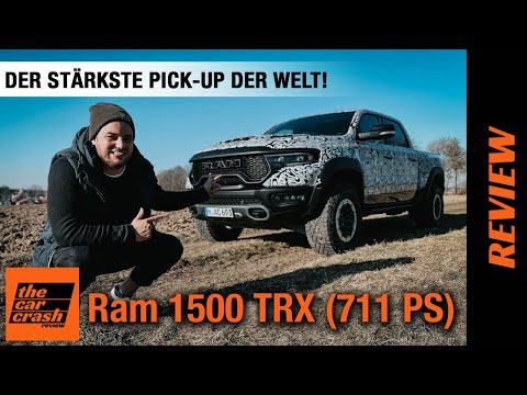 2021 Ram 1500 TRX (711 PS) 🦖💨 Jan testet den STÄRKSTEN Pick-up der Welt! 💪🤯 Fahrbericht | Review