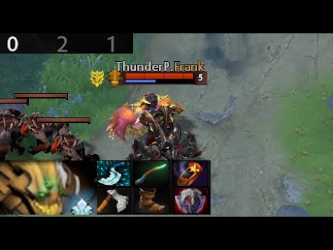 Frank - Sand King | Evil Geniuses vs Thunder Predator  (game 1) BO2 | The International 2021