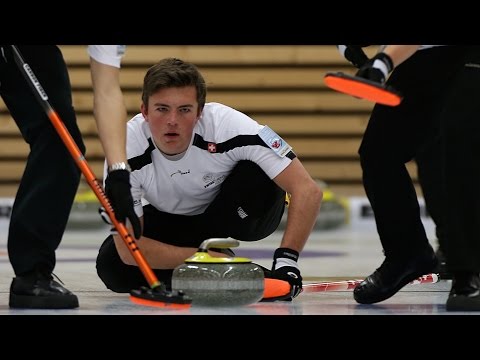 CURLING: SUI-SCO World Junior Chps 2015 - Men Draw 2 HIGHLIGHTS