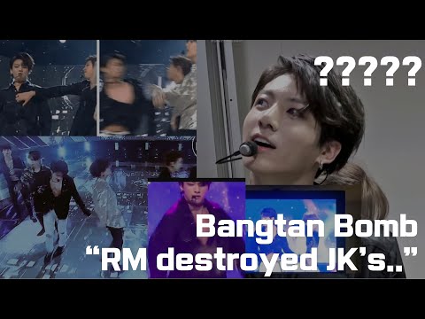 [ENG SUB] [BANGTAN BOMB] BTS Excuses about destroyed JK's Shirt 방탄소년단 파괴왕 RM feat.희생자 정국 셔츠