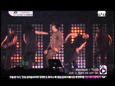 110618 Mnet SMTOWN LIVE in PARIS-Maximum