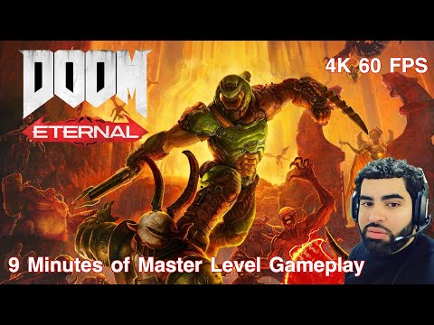 Doom Eternal 9 Minutes Of Master Level Gameplay 4k 60 FPS Reaction