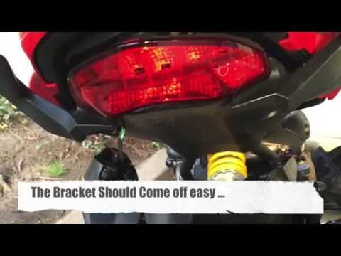 Ducati Monster 821 2015 Fender Eliminator KIT From NRC