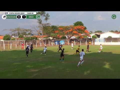 S20-ARAGOIÂNIA 0 X 1 GOIÁS EC -LANCES- COPA GOIÁS - 22/09/2023