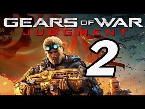 Gears of War Judgement Walkthrough Part 2: The Museum of Military Glory [HARDCORE] XBOX360/GAMEPLAY