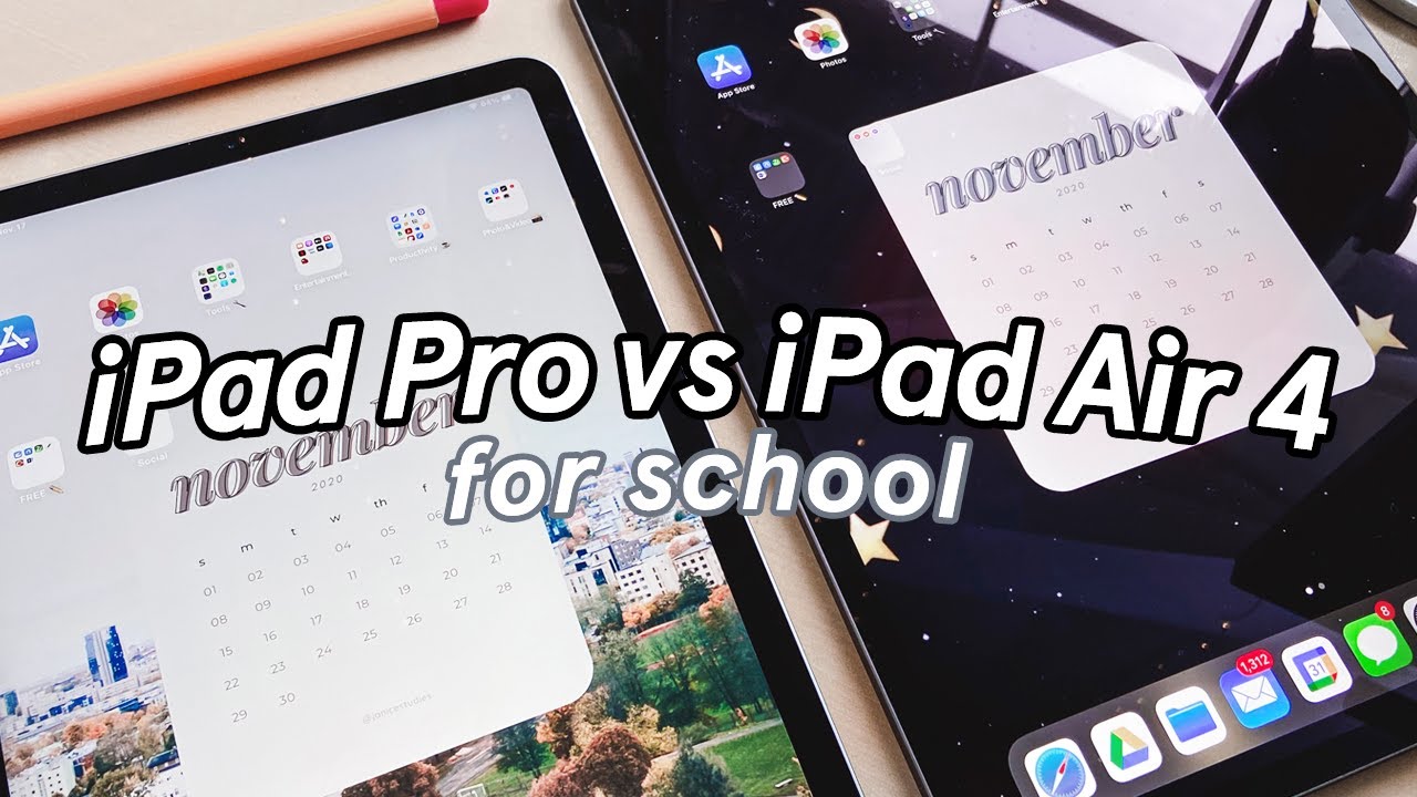 iPad Pro 2020 vs iPad Air 4 for students 🍎