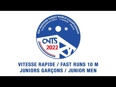 Médailles match Cible mobile 10 m vitesse rapide - Juniors garçons