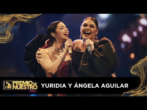 Que agonia! Yuridia y Ángela Aguilar en premios lo nuestro 2024!