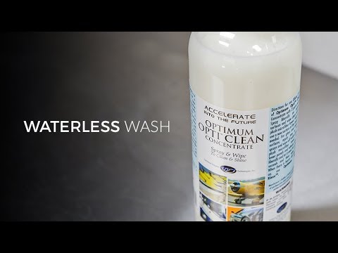 Car Washing Product Series: E4 - Opti-Clean (Waterless Wash)
