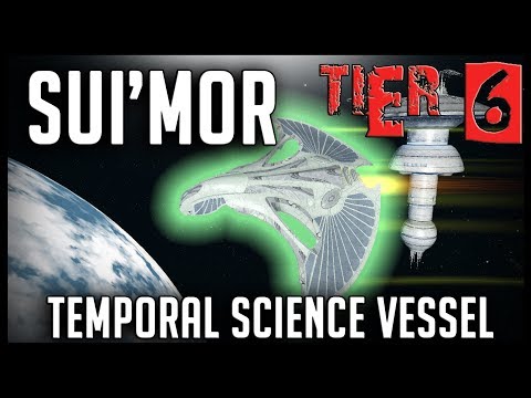 Sui’Mor Temporal Science Vessel [T6] – with all ship visuals – Star Trek Online