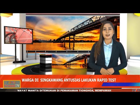 Puluhan Warga di Singkawang Antusias Ikut Rapid Test Secara Gratis