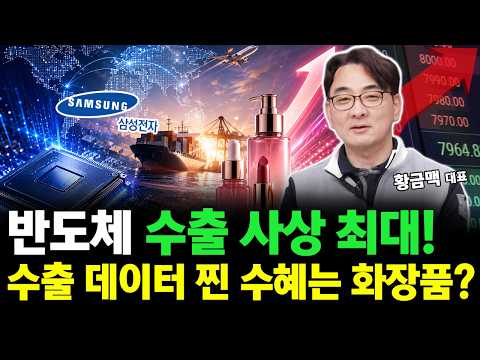 반도체 사상 최대 수출 데이터 하지만 찐 수출 수혜는 '여기' 영상 썸네일