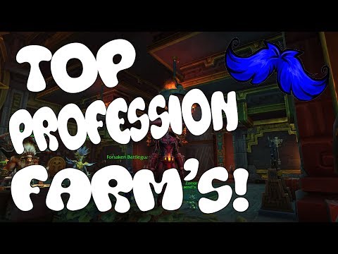 Gold Guide For Professions! What Spots To Farm Now?