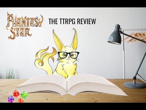FULL REVIEW: Phantasy Star Table Top Role Playing Game (TTRPG)