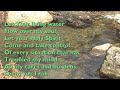 Let Your Living Water Flow Over My Soul 4vv With Lyrics For Congregations