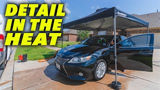 How To Detail Cars in The HEAT (From a Pro Detailer)